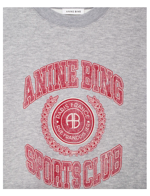 MILES SWEATSHIRT COLLEGIATE GREY
