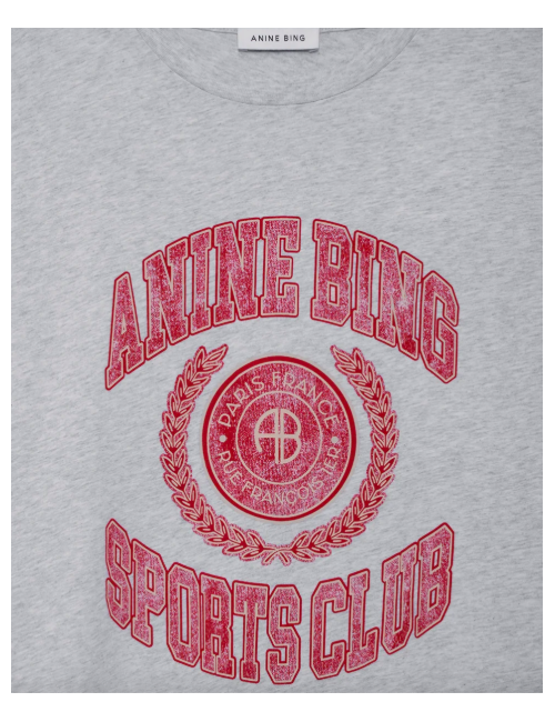 CADE TEE COLLEGIATE GREY