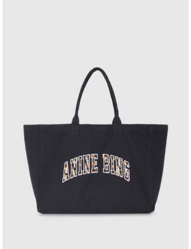 LEO CANVAS TOTE - WASHED BLACK