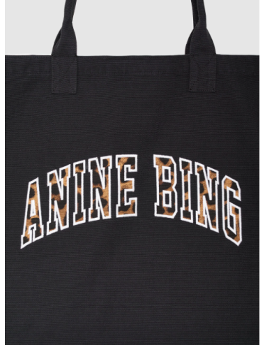 LEO CANVAS TOTE - WASHED BLACK