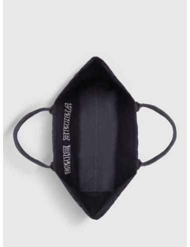 LEO CANVAS TOTE - WASHED BLACK