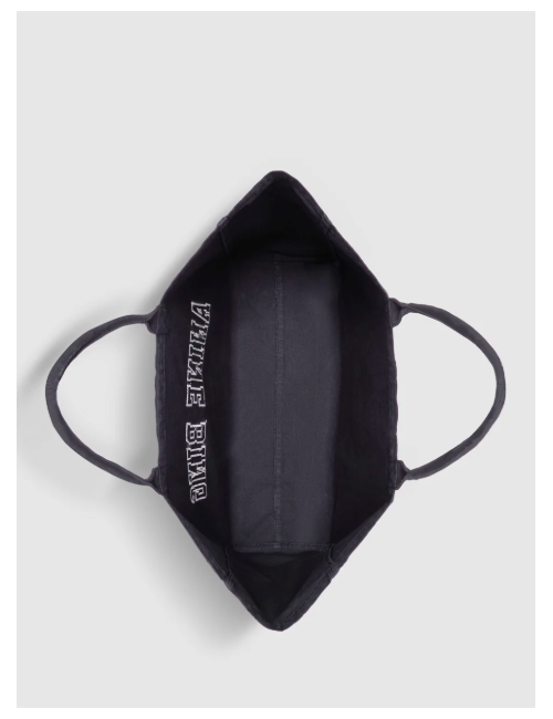 LEO CANVAS TOTE - WASHED BLACK