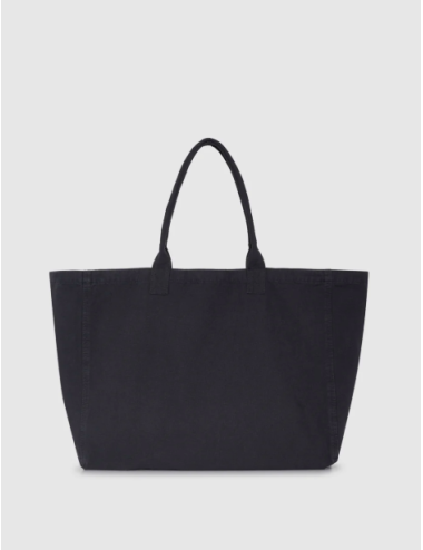 LEO CANVAS TOTE - WASHED BLACK