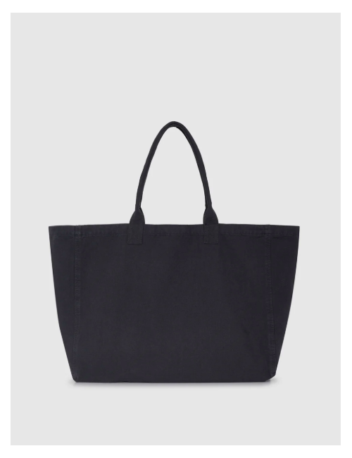 LEO CANVAS TOTE - WASHED BLACK