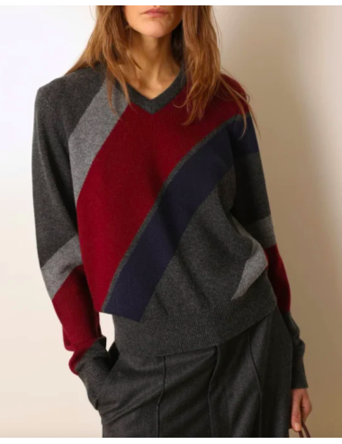 CYAN GREY/BURGUNDY/NAVY