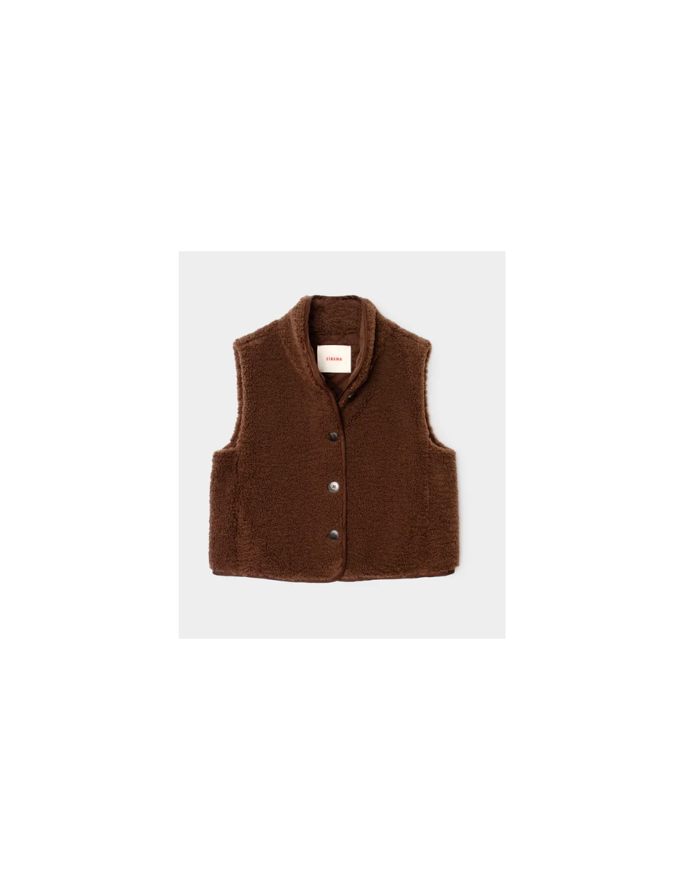 KENSI VEST CHOCOLAT