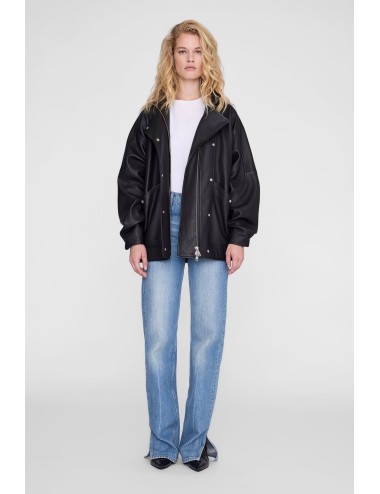 SANDY JACKET BLACK LEATHER
