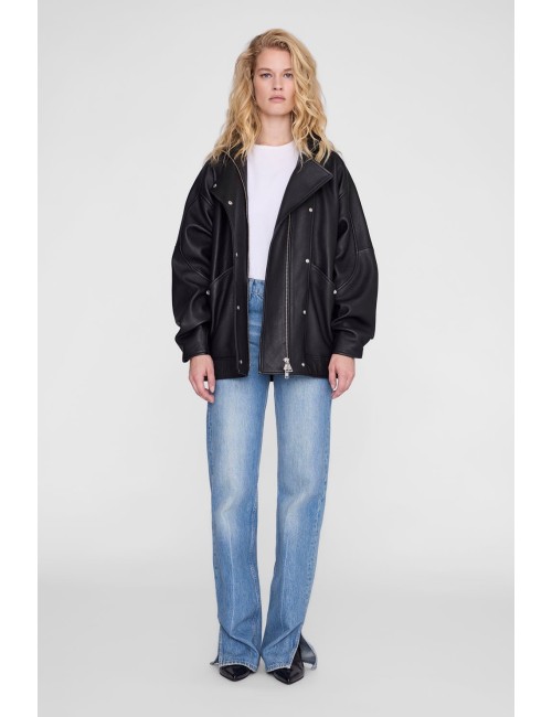 SANDY JACKET BLACK LEATHER