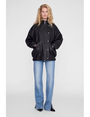 SANDY JACKET BLACK LEATHER