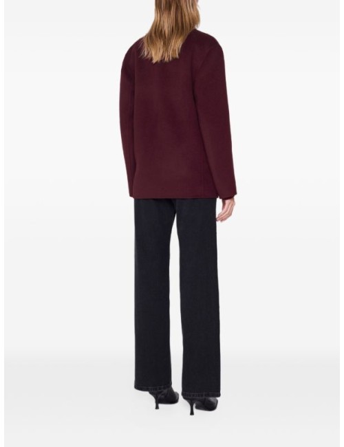 QUINN BLAZER BURGUNDY CASHMERE