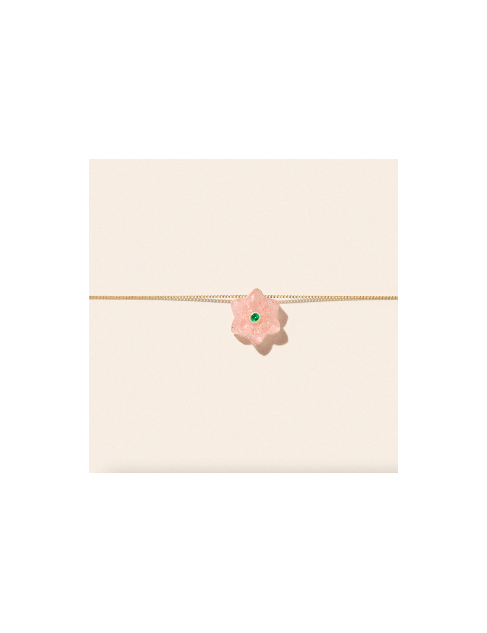 IDA COLLIER STRAWBERRY QUARTZ